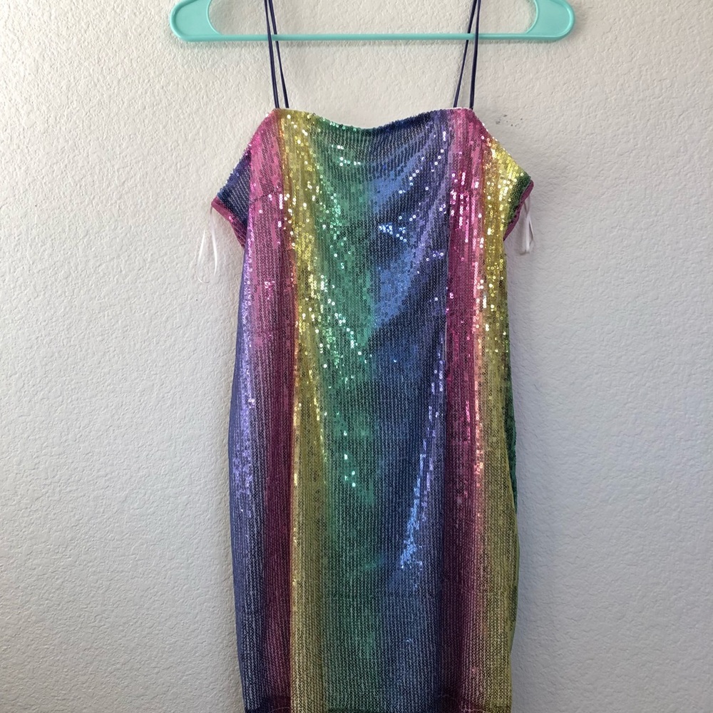 Nasty Gal sparkly dress